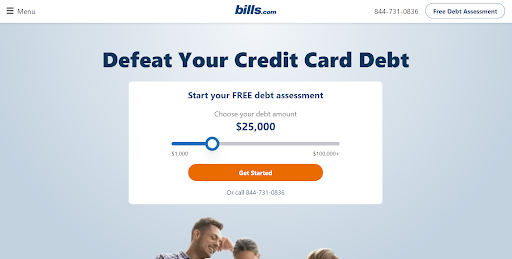 Image describing Bills' landing page - by Paperflite