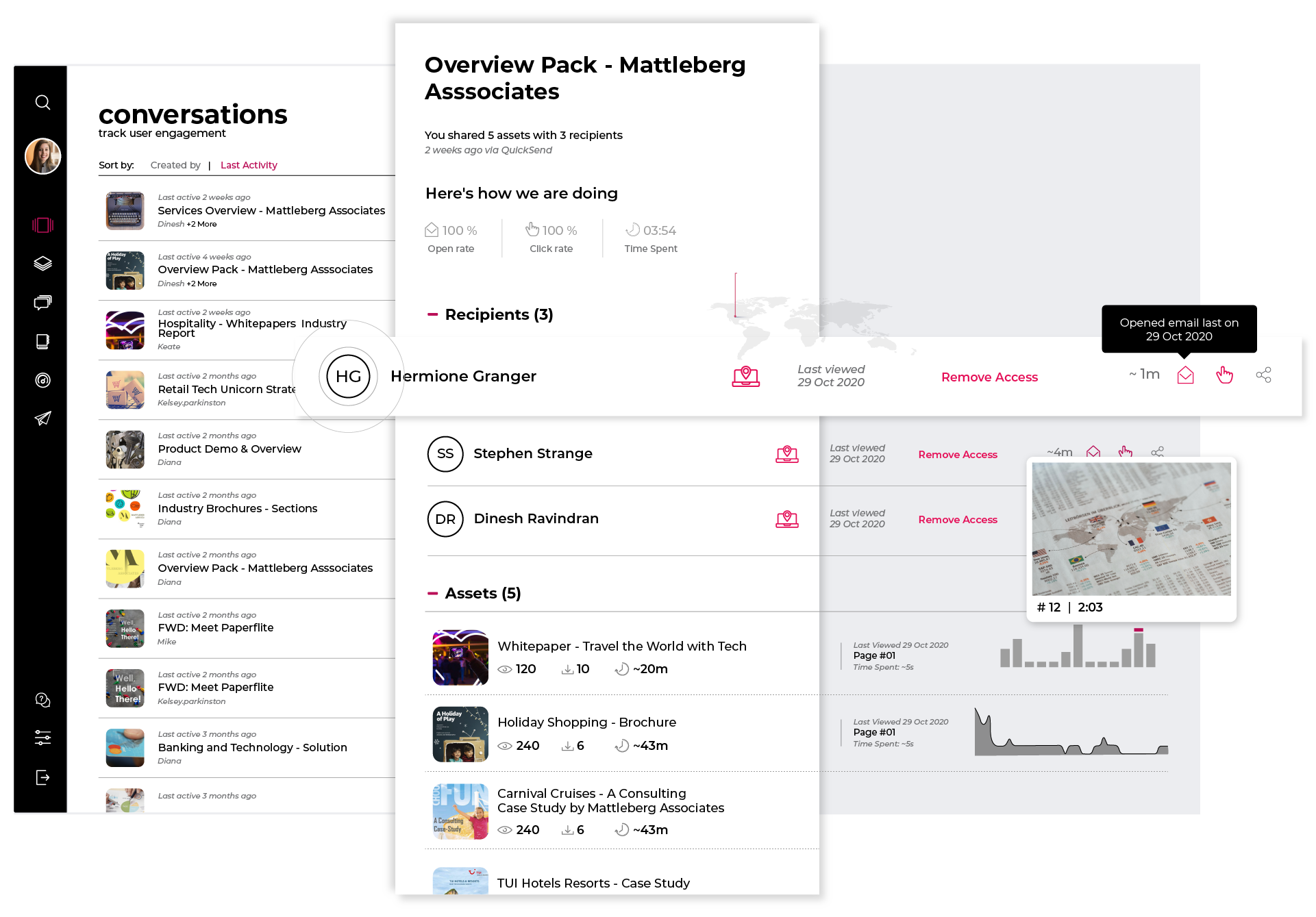 Content Tracking