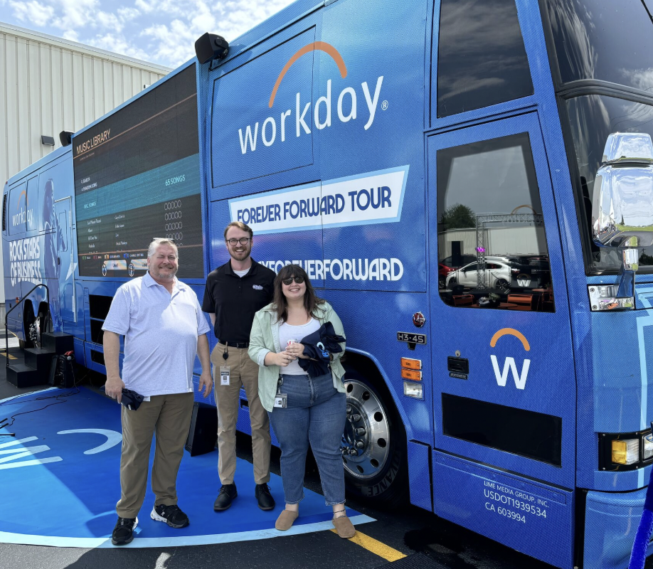 workday's bus tour