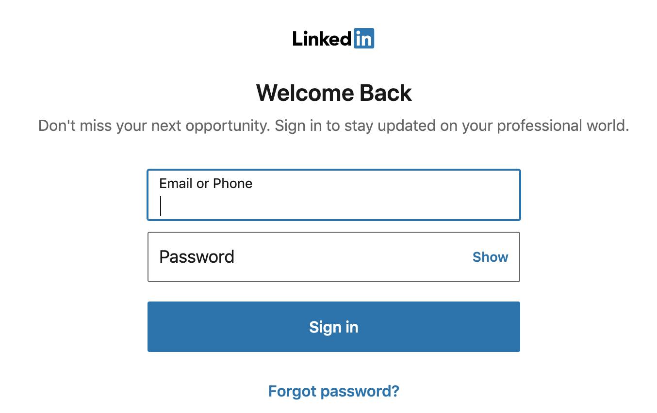 What is my Headline in LinkedIn?