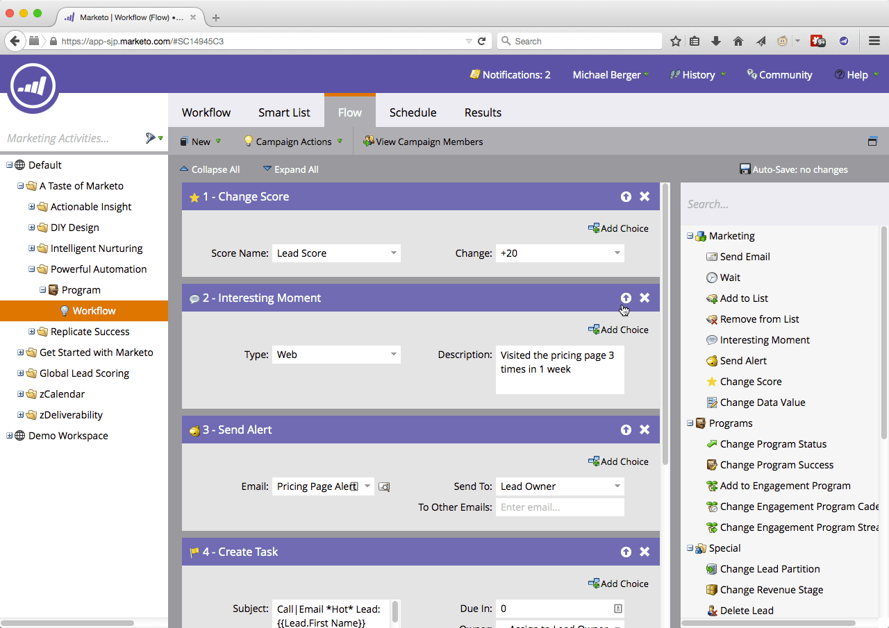 An image describing the Marketo tool- by Paperflite